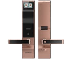 i36 Iris Recognition Dual-Eye Door Lock – Autofocus & Adjustable Camera Angle with Low Voltage Alarm — view 1