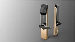 IRL200 Iris Scanner Door Lock – Biometric Smart Lock with Advanced Iris Recognition — view 5