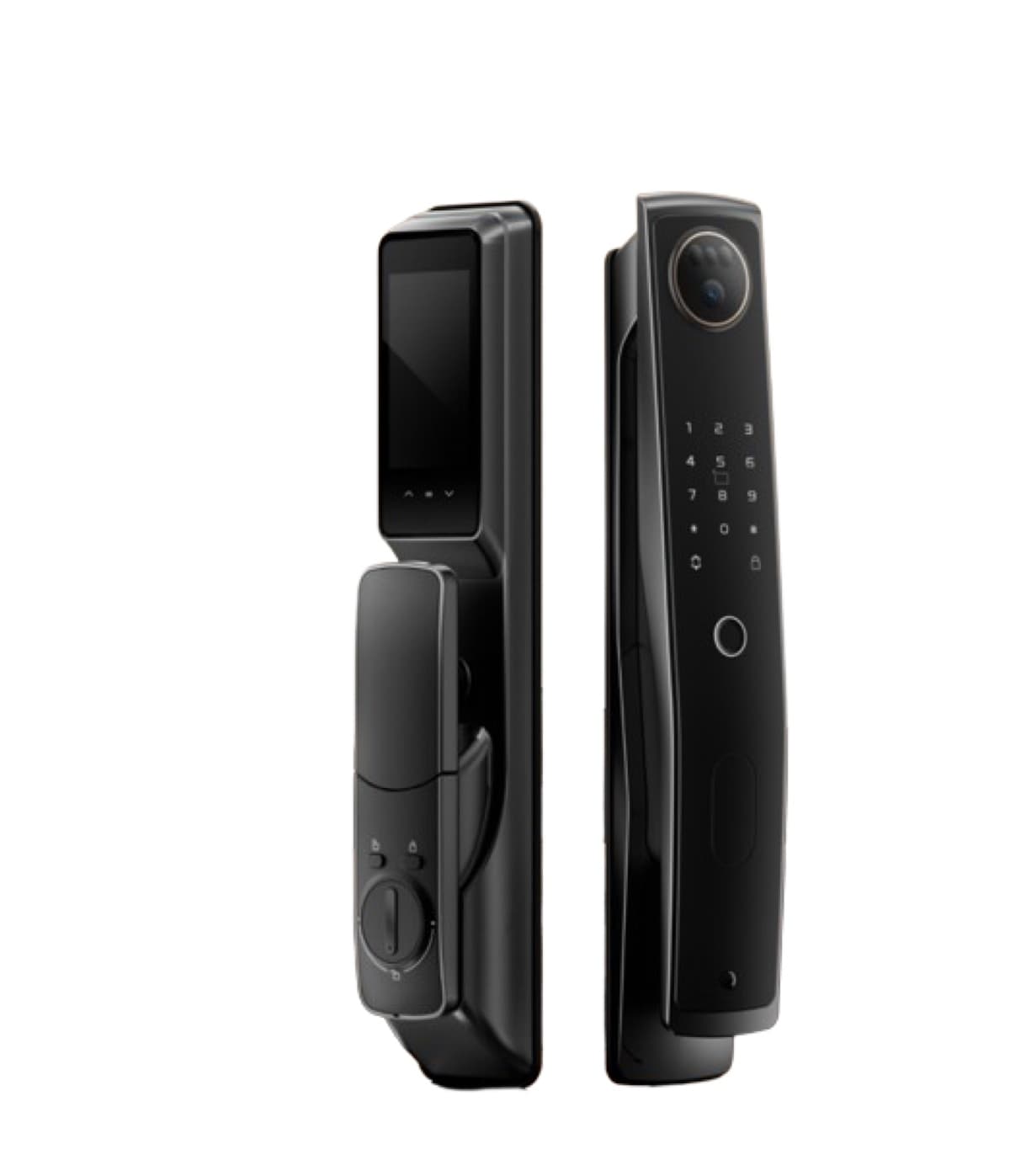 iu50 Biometric Fingerprint Face Wide Angle High-Definition Visual Smart Lock — Iris Locks by HOMSH Technologies