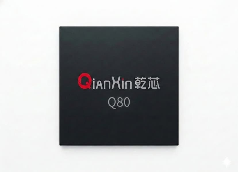 QX80M32Q68 ASIC Qian Core Iris Recognition Chip – Multi-Interface Extended Iris Verification Core